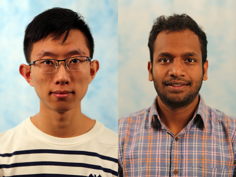  Portraits of Gengshan Yang and N Dinesh Reddy