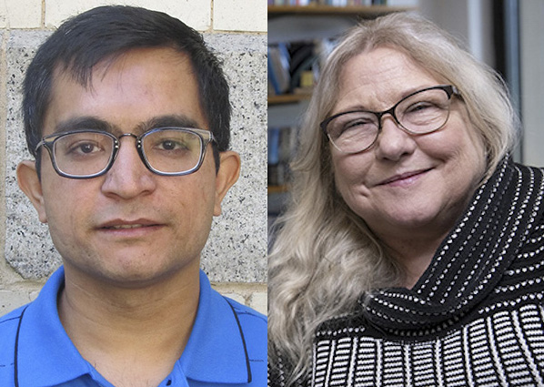  Headshots of Aman Tyagi and Kathleen Carley.